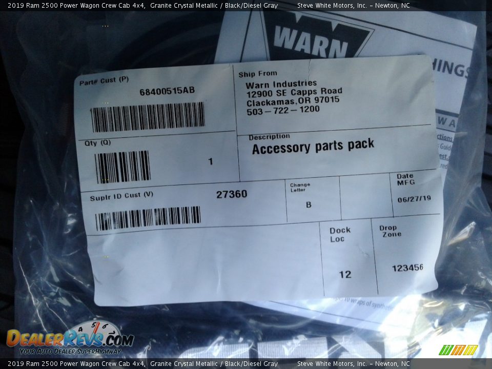 2019 Ram 2500 Power Wagon Crew Cab 4x4 Granite Crystal Metallic / Black/Diesel Gray Photo #32