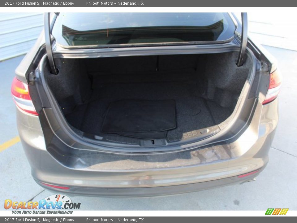 2017 Ford Fusion S Magnetic / Ebony Photo #24