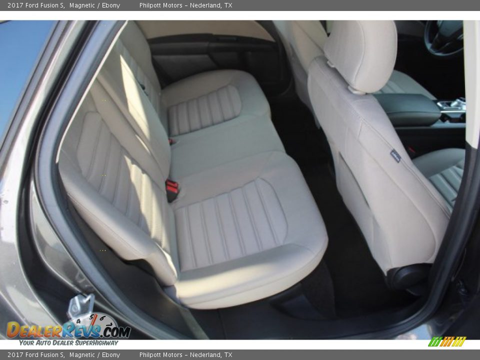 2017 Ford Fusion S Magnetic / Ebony Photo #26