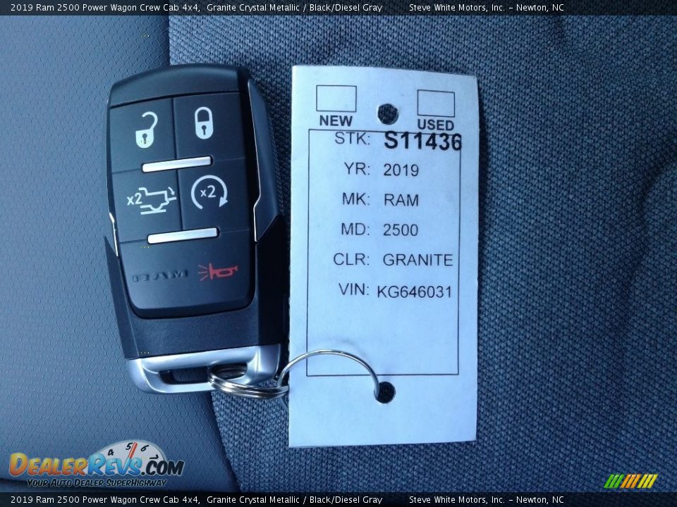 2019 Ram 2500 Power Wagon Crew Cab 4x4 Granite Crystal Metallic / Black/Diesel Gray Photo #34