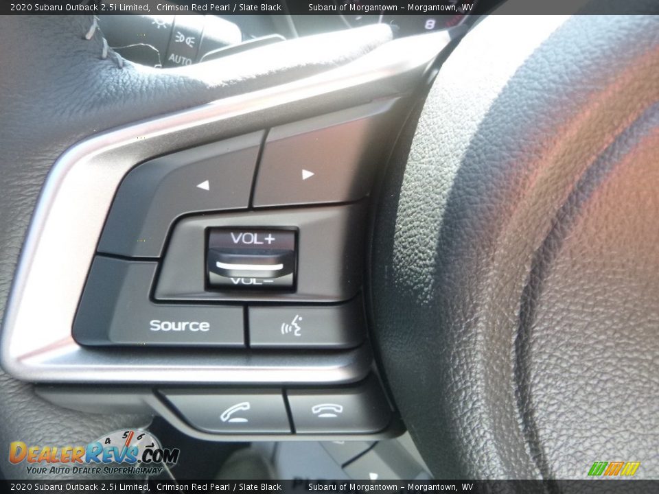 2020 Subaru Outback 2.5i Limited Steering Wheel Photo #20