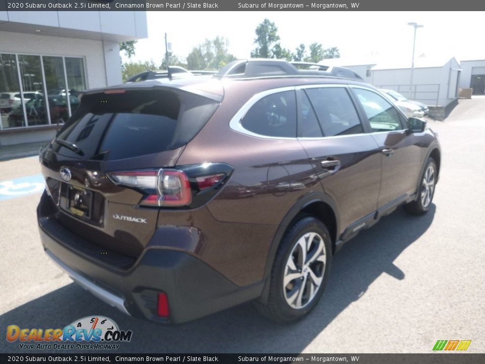 2020 Subaru Outback 2.5i Limited Cinnamon Brown Pearl / Slate Black Photo #4