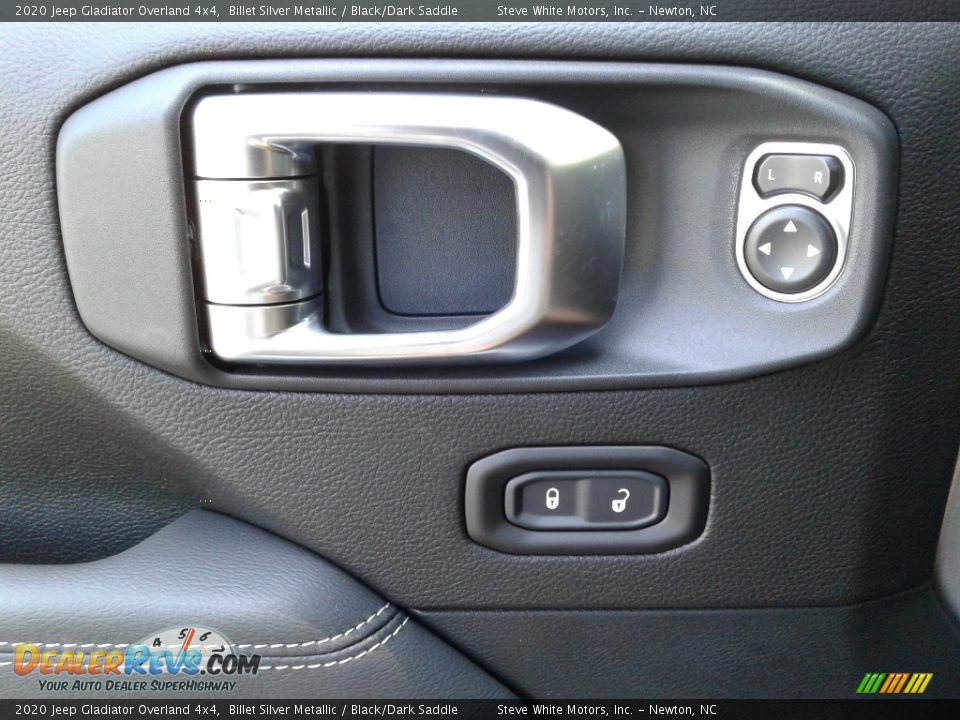 2020 Jeep Gladiator Overland 4x4 Billet Silver Metallic / Black/Dark Saddle Photo #9