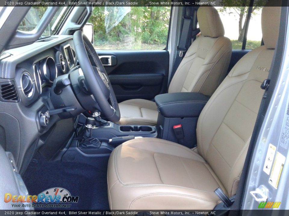 2020 Jeep Gladiator Overland 4x4 Billet Silver Metallic / Black/Dark Saddle Photo #10