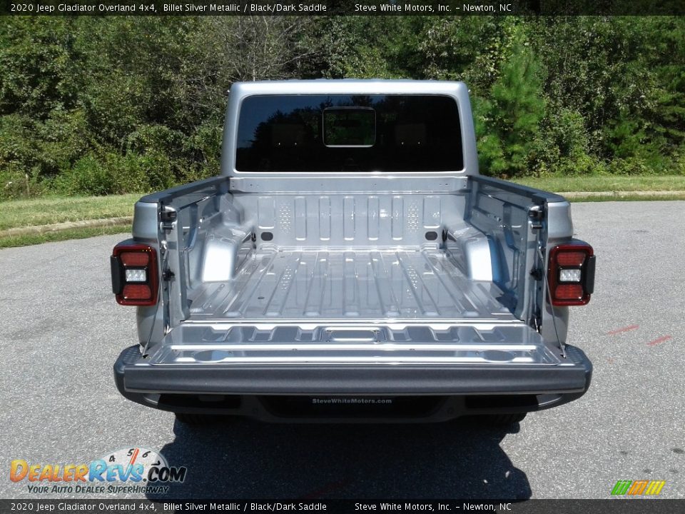 2020 Jeep Gladiator Overland 4x4 Billet Silver Metallic / Black/Dark Saddle Photo #12