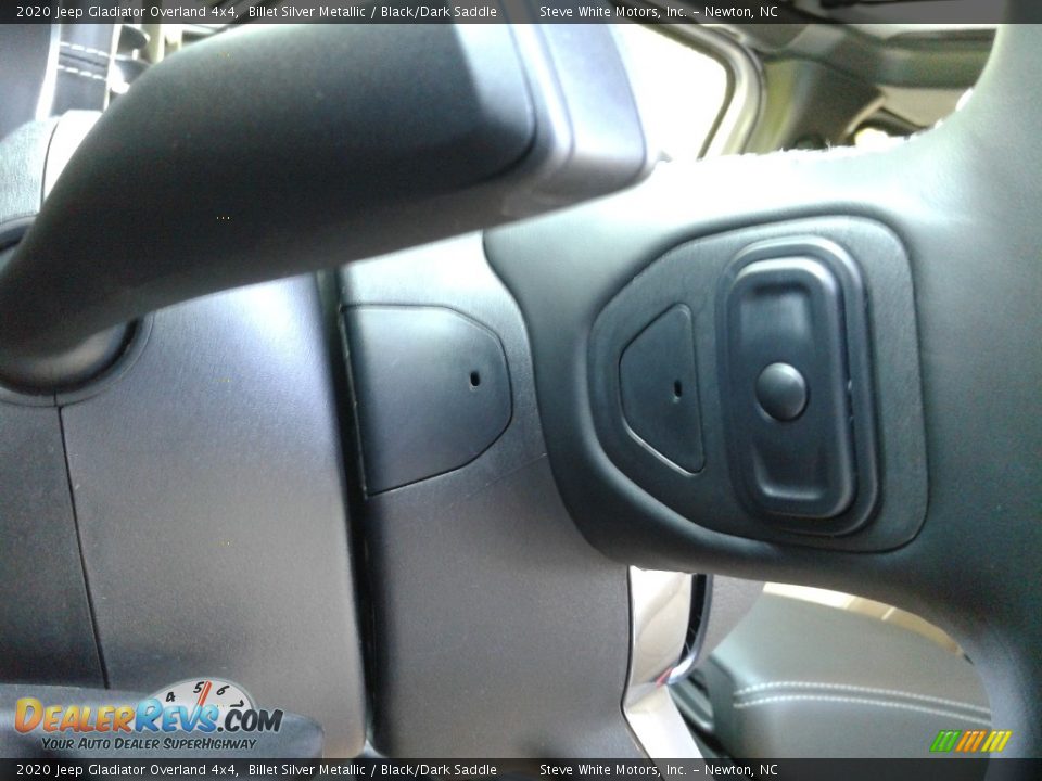 2020 Jeep Gladiator Overland 4x4 Billet Silver Metallic / Black/Dark Saddle Photo #15