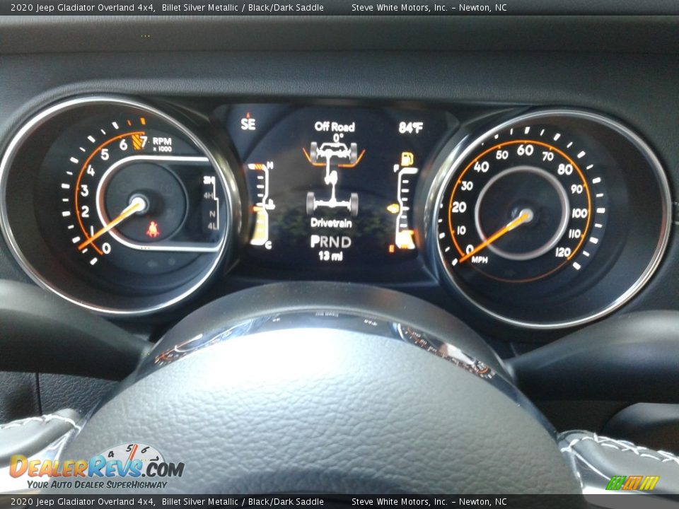 2020 Jeep Gladiator Overland 4x4 Billet Silver Metallic / Black/Dark Saddle Photo #18