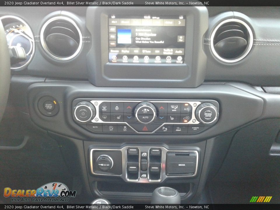 2020 Jeep Gladiator Overland 4x4 Billet Silver Metallic / Black/Dark Saddle Photo #19