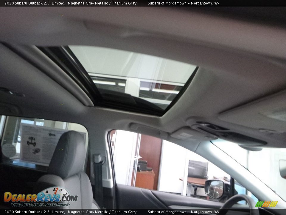 2020 Subaru Outback 2.5i Limited Magnetite Gray Metallic / Titanium Gray Photo #5