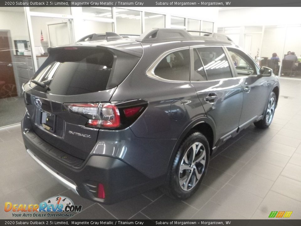 2020 Subaru Outback 2.5i Limited Magnetite Gray Metallic / Titanium Gray Photo #7
