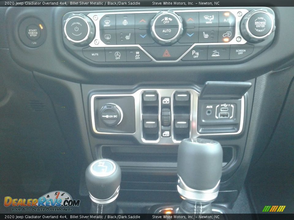 2020 Jeep Gladiator Overland 4x4 Billet Silver Metallic / Black/Dark Saddle Photo #25