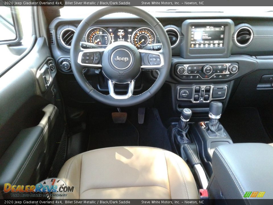 2020 Jeep Gladiator Overland 4x4 Billet Silver Metallic / Black/Dark Saddle Photo #27