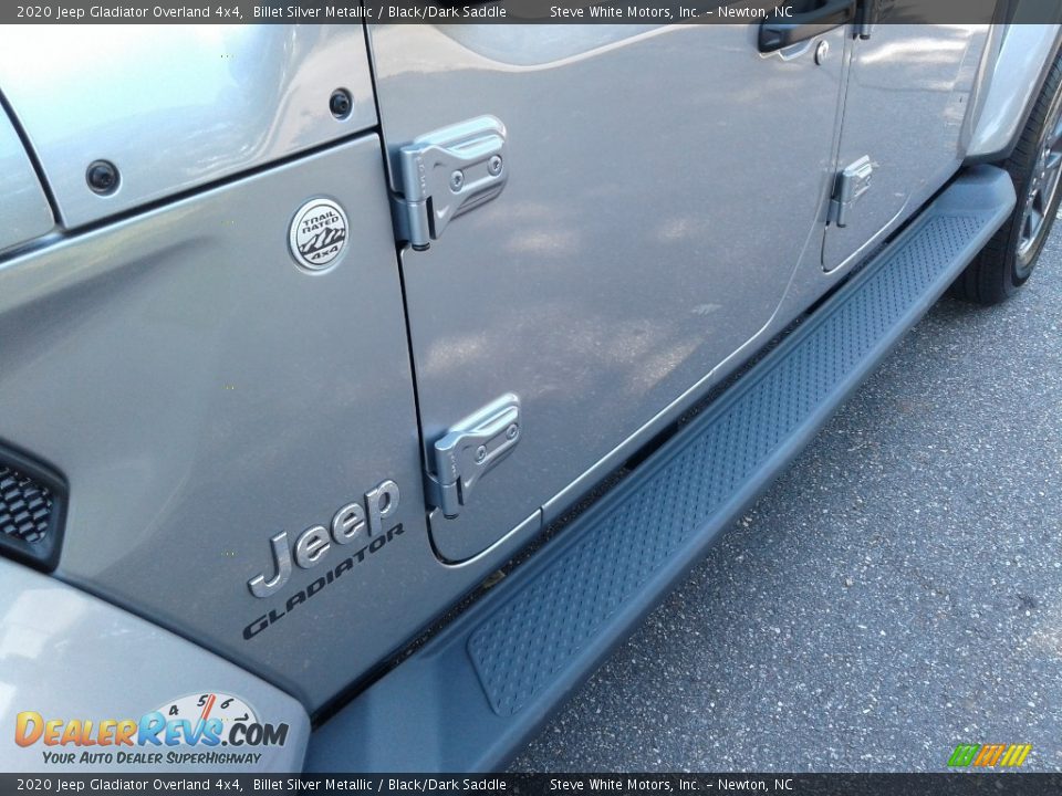 2020 Jeep Gladiator Overland 4x4 Billet Silver Metallic / Black/Dark Saddle Photo #28