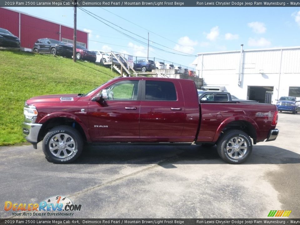 Delmonico Red Pearl 2019 Ram 2500 Laramie Mega Cab 4x4 Photo #2