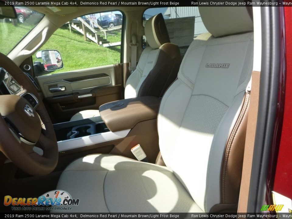 Front Seat of 2019 Ram 2500 Laramie Mega Cab 4x4 Photo #12