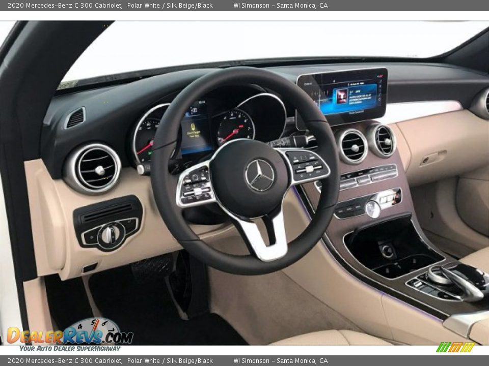 Dashboard of 2020 Mercedes-Benz C 300 Cabriolet Photo #4
