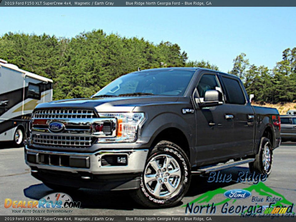 2019 Ford F150 XLT SuperCrew 4x4 Magnetic / Earth Gray Photo #1