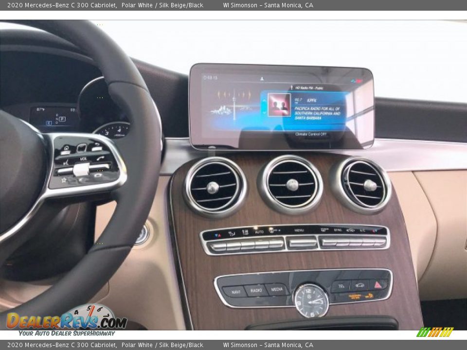 Controls of 2020 Mercedes-Benz C 300 Cabriolet Photo #6