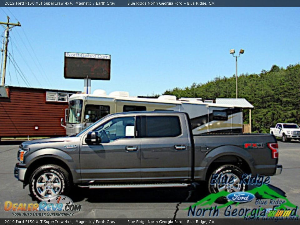 2019 Ford F150 XLT SuperCrew 4x4 Magnetic / Earth Gray Photo #2