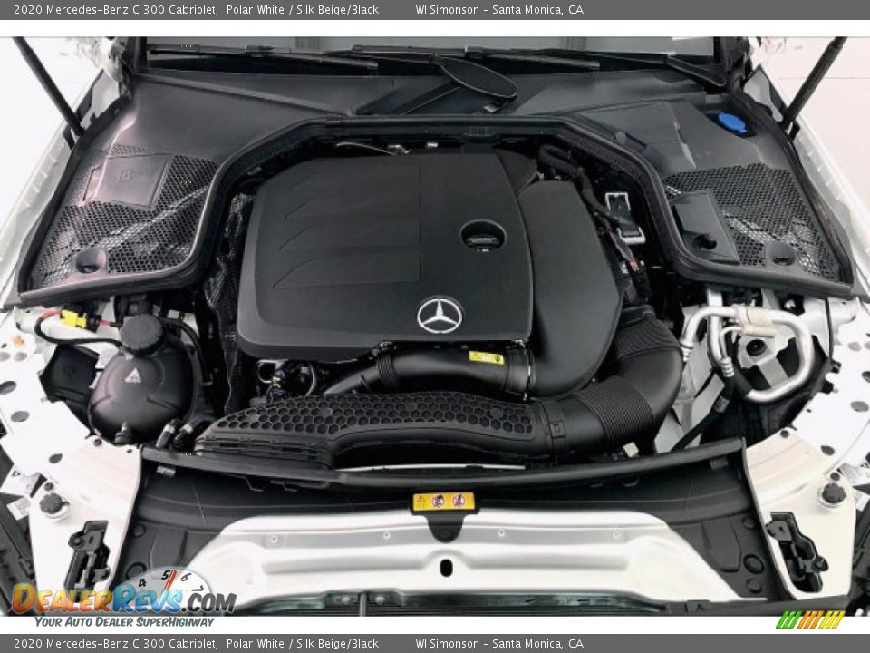 2020 Mercedes-Benz C 300 Cabriolet 2.0 Liter Turbocharged DOHC 16-Valve VVT 4 Cylinder Engine Photo #8