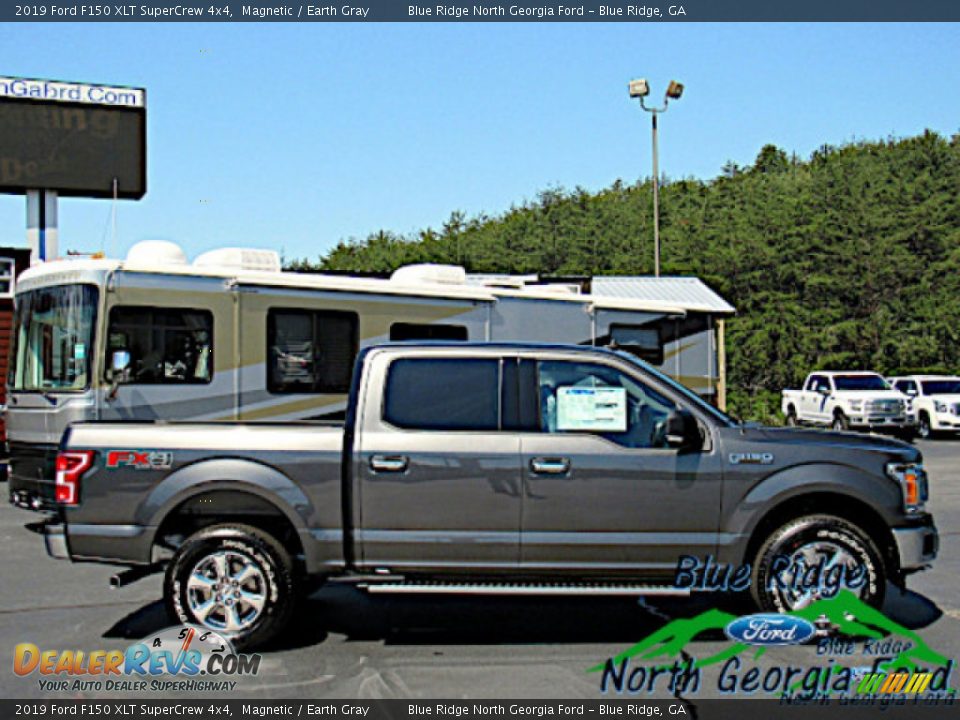 2019 Ford F150 XLT SuperCrew 4x4 Magnetic / Earth Gray Photo #6