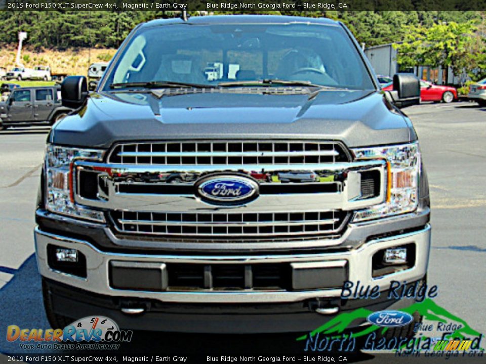 2019 Ford F150 XLT SuperCrew 4x4 Magnetic / Earth Gray Photo #8