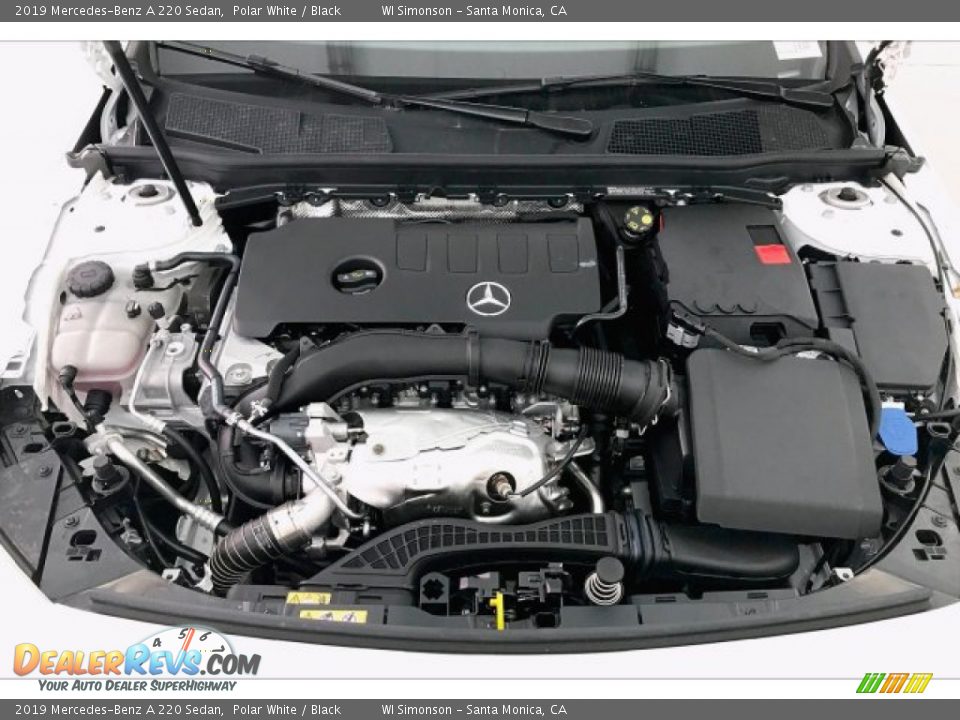 2019 Mercedes-Benz A 220 Sedan Polar White / Black Photo #8