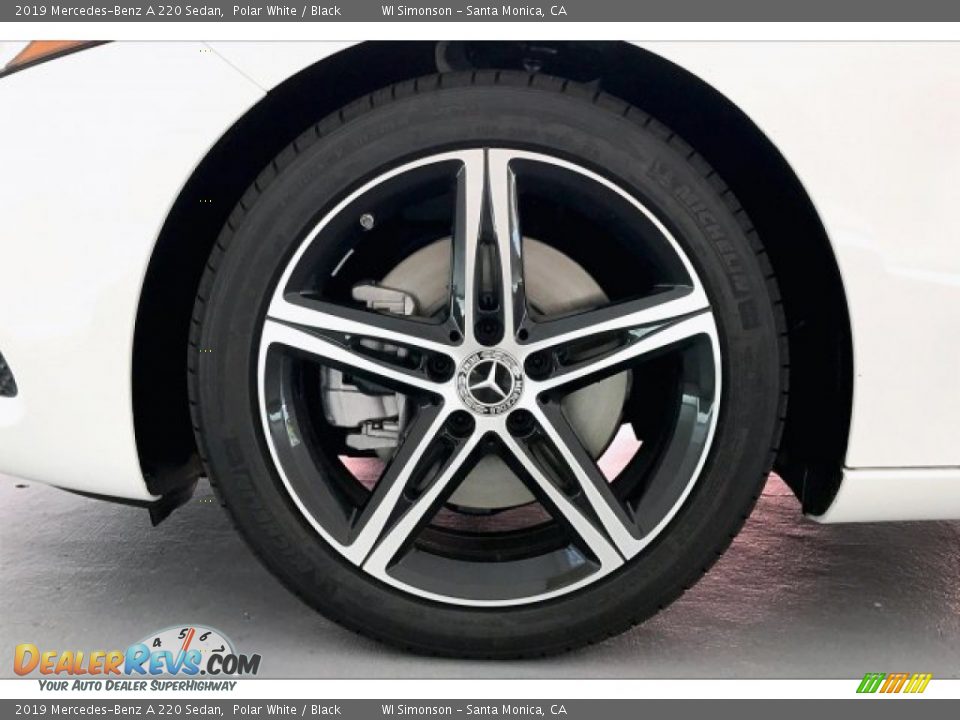 2019 Mercedes-Benz A 220 Sedan Polar White / Black Photo #9