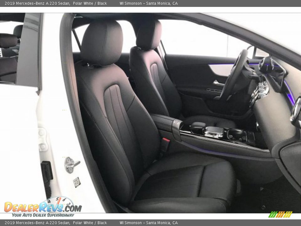 2019 Mercedes-Benz A 220 Sedan Polar White / Black Photo #5