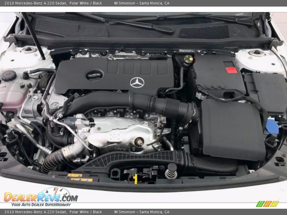 2019 Mercedes-Benz A 220 Sedan Polar White / Black Photo #8