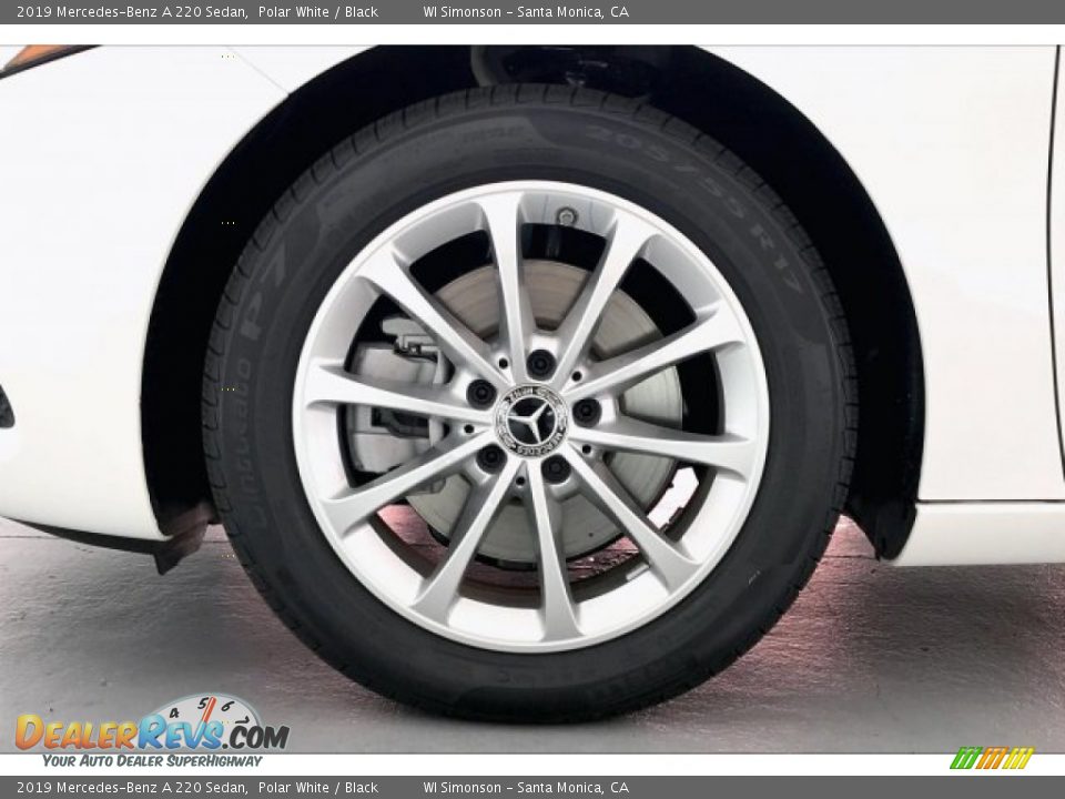 2019 Mercedes-Benz A 220 Sedan Polar White / Black Photo #9