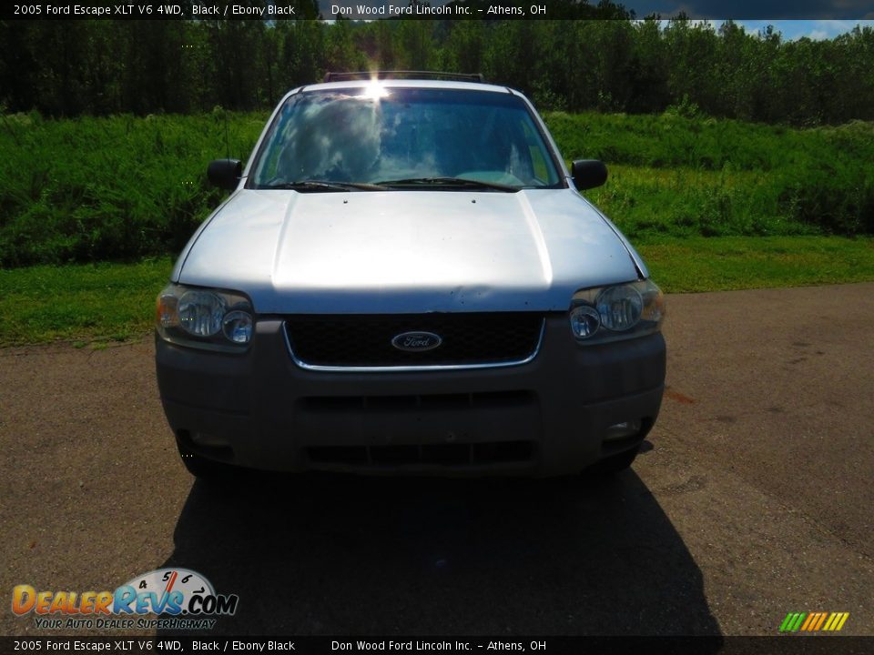 2005 Ford Escape XLT V6 4WD Black / Ebony Black Photo #3