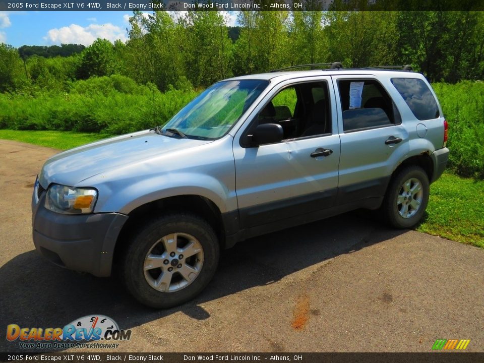 2005 Ford Escape XLT V6 4WD Black / Ebony Black Photo #4