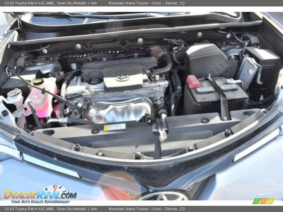 2018 Toyota RAV4 XLE AWD Silver Sky Metallic / Ash Photo #9