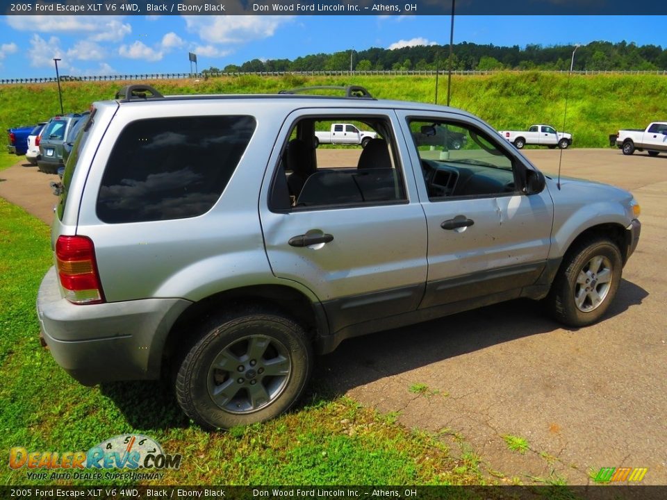 2005 Ford Escape XLT V6 4WD Black / Ebony Black Photo #7