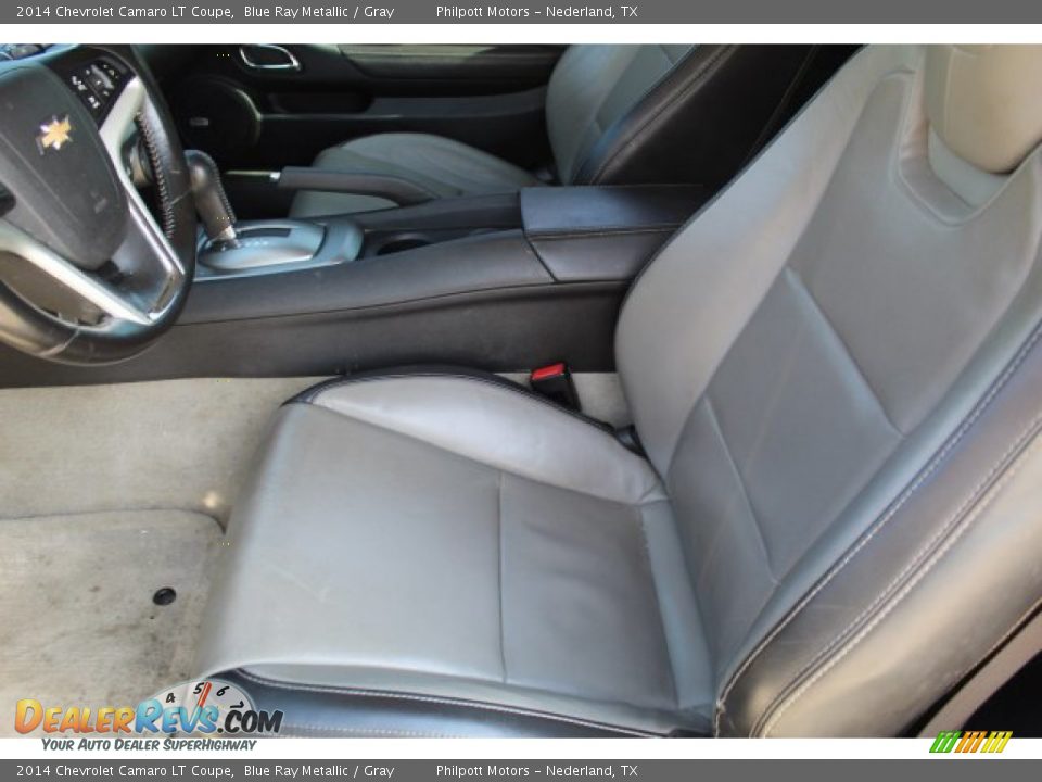 2014 Chevrolet Camaro LT Coupe Blue Ray Metallic / Gray Photo #11