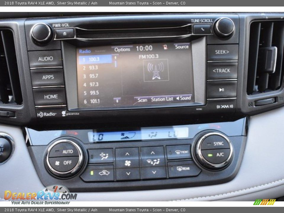 2018 Toyota RAV4 XLE AWD Silver Sky Metallic / Ash Photo #11