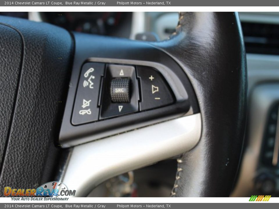 2014 Chevrolet Camaro LT Coupe Blue Ray Metallic / Gray Photo #13