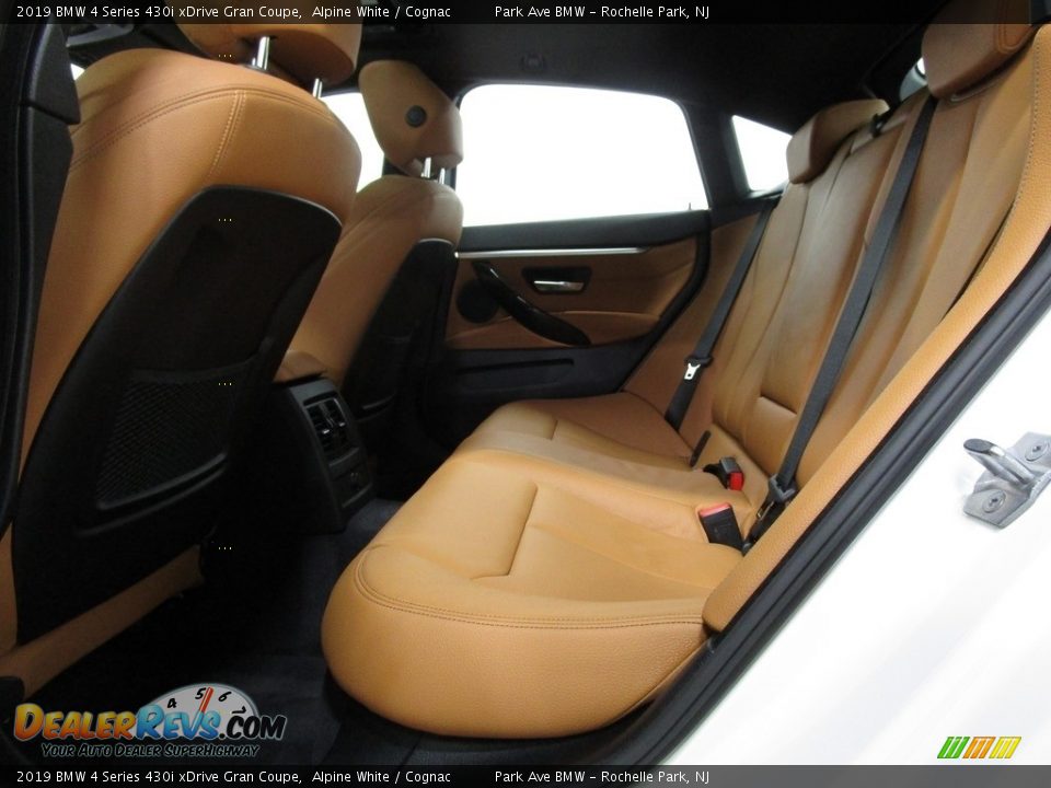 2019 BMW 4 Series 430i xDrive Gran Coupe Alpine White / Cognac Photo #11