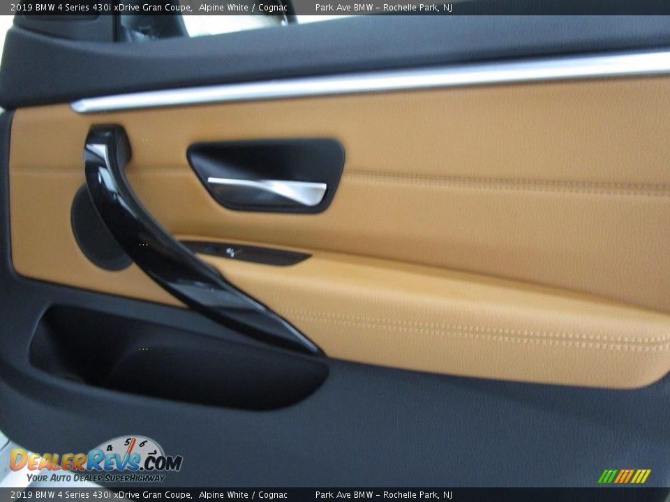 2019 BMW 4 Series 430i xDrive Gran Coupe Alpine White / Cognac Photo #12