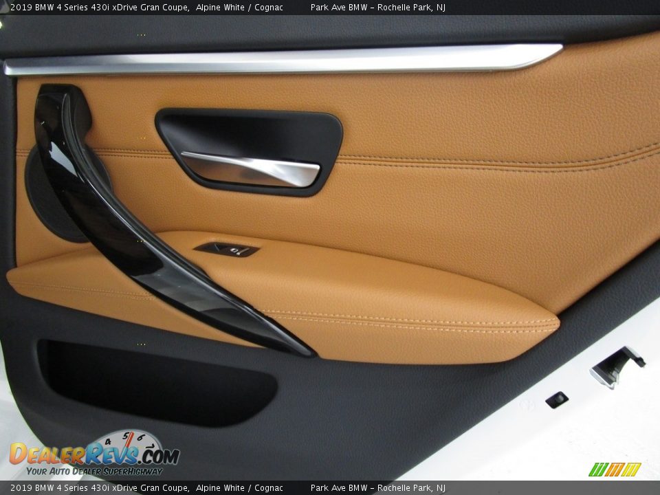 2019 BMW 4 Series 430i xDrive Gran Coupe Alpine White / Cognac Photo #15