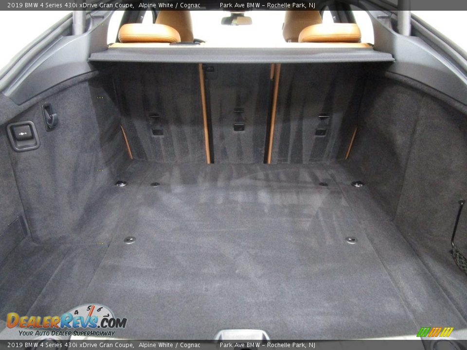 2019 BMW 4 Series 430i xDrive Gran Coupe Alpine White / Cognac Photo #19