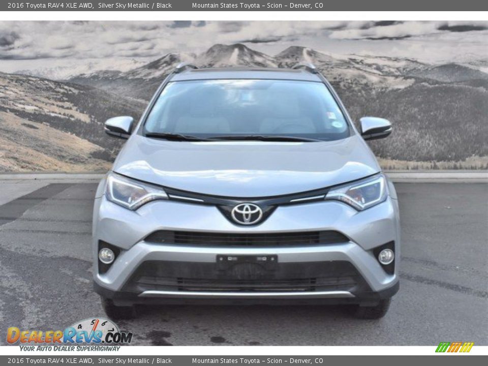 2016 Toyota RAV4 XLE AWD Silver Sky Metallic / Black Photo #8