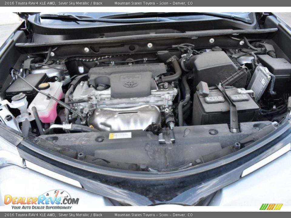 2016 Toyota RAV4 XLE AWD Silver Sky Metallic / Black Photo #9