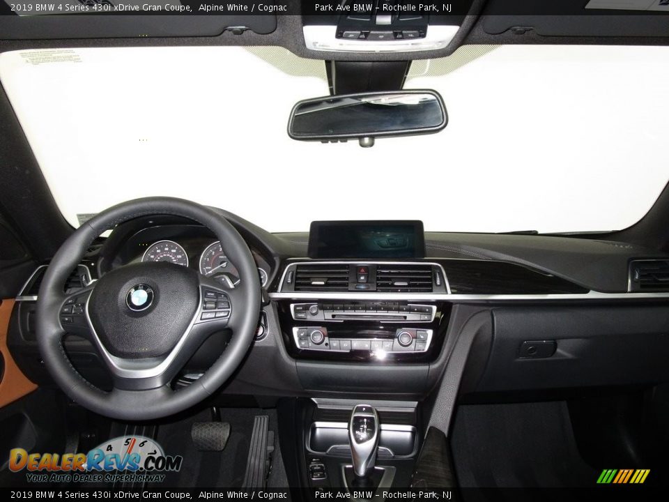 2019 BMW 4 Series 430i xDrive Gran Coupe Alpine White / Cognac Photo #21