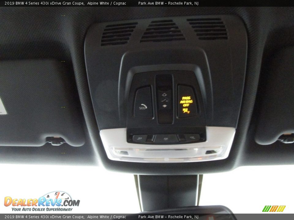 2019 BMW 4 Series 430i xDrive Gran Coupe Alpine White / Cognac Photo #26