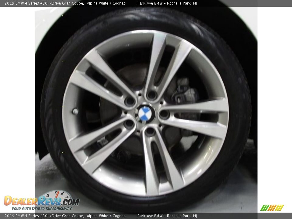 2019 BMW 4 Series 430i xDrive Gran Coupe Alpine White / Cognac Photo #28