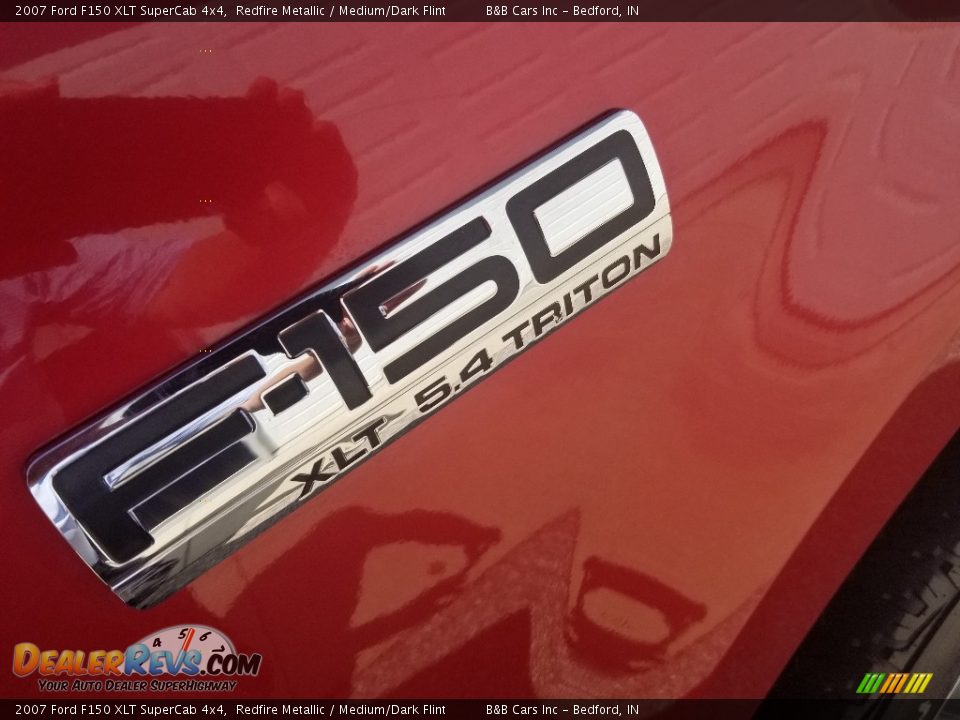2007 Ford F150 XLT SuperCab 4x4 Redfire Metallic / Medium/Dark Flint Photo #19