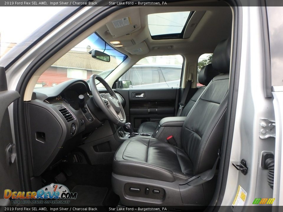 Charcoal Black Interior - 2019 Ford Flex SEL AWD Photo #2
