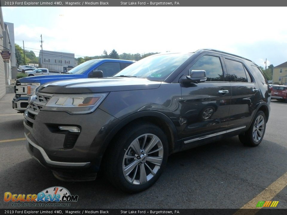 2019 Ford Explorer Limited 4WD Magnetic / Medium Black Photo #1